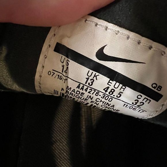 Mens Nike SB Zoom Stefan Janoski Olive Green‎ Suede Shoes Sneakers Size 14 M GUC main image 4